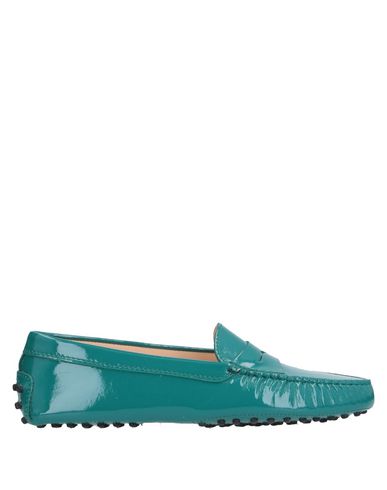 Shop Tod's Loafers In Deep Jade