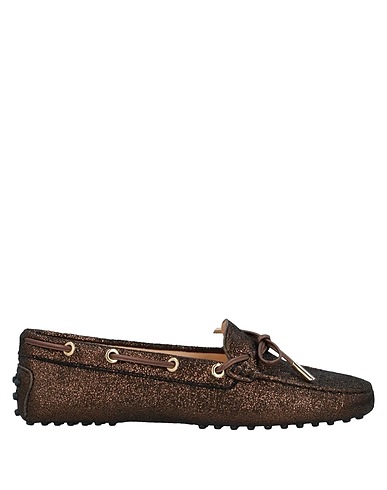 TOD'S Mocassino Bronzo Pelle