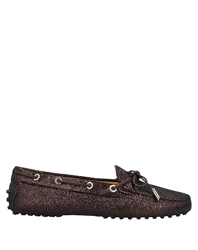 TOD'S Loafers Chocolate brown Soft Leather