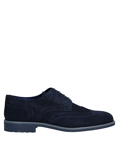AT.P.CO Laced shoes Midnight blue Leather