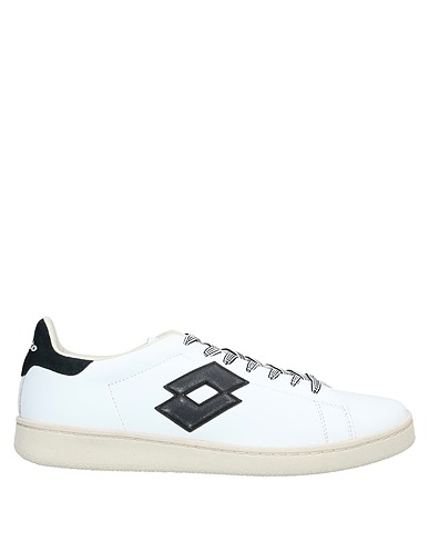 LOTTO LEGGENDA Sneakers Nero Pelle, Fibre tessili