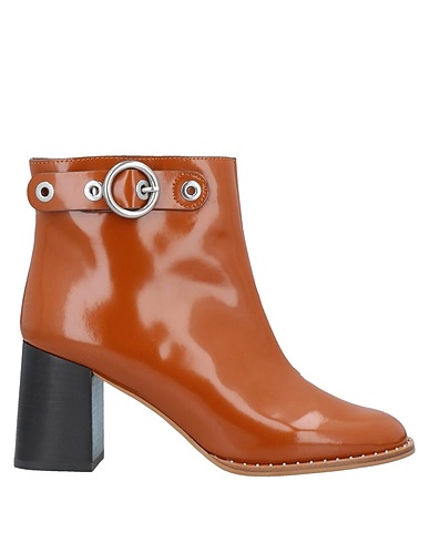 SEE BY CHLOÉ Ankle boot Camel 100% Calfskin