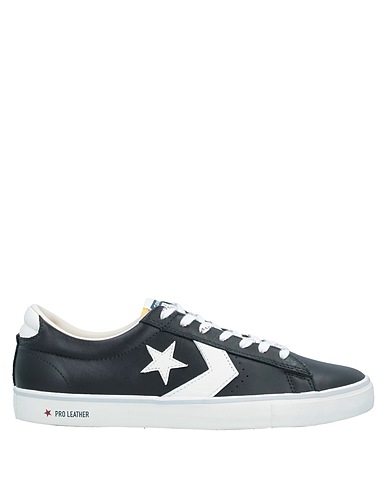 CONVERSE Sneakers Black Soft Leather