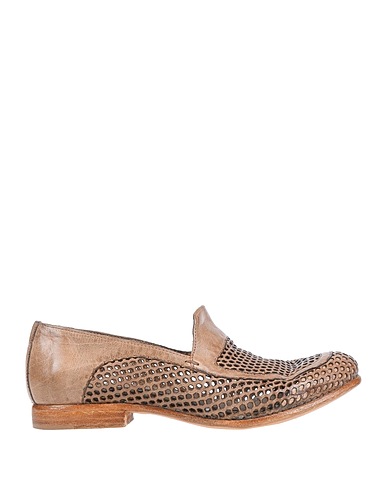 HUNDRED 100 Loafers Khaki Soft Leather