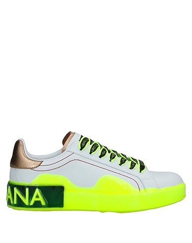 DOLCE&GABBANA Sneakers White 100% Calfskin