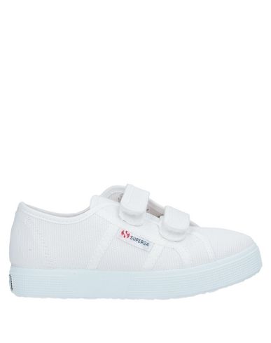 superga white velcro