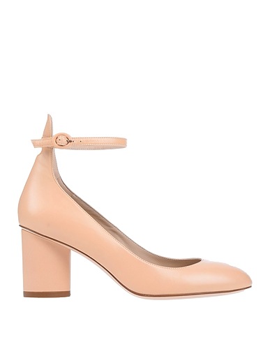 STUART WEITZMAN Court Beige Soft Leather
