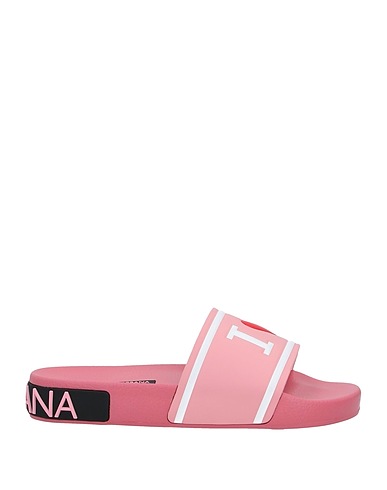 DOLCE&GABBANA Sandals Pink 100% Calfskin