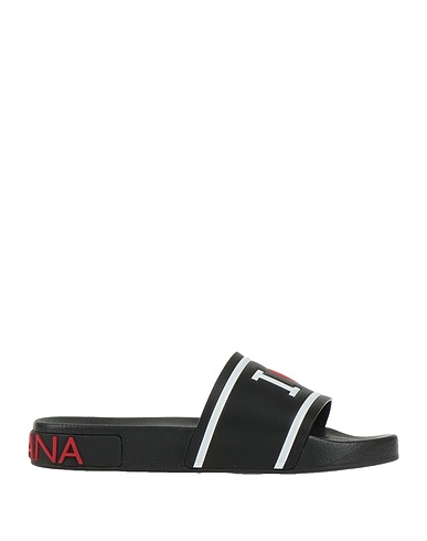 DOLCE&GABBANA Sandals Black 100% Calfskin