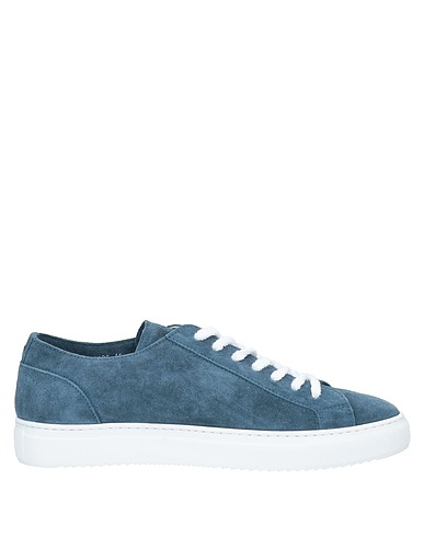 DOUCAL'S Sneakers Slate blue Soft Leather