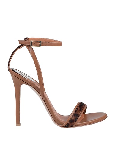 APERLAI Sandals Camel Leather