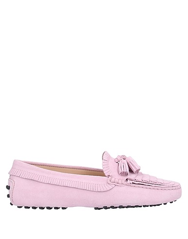 TOD'S Loafers Light pink Soft Leather
