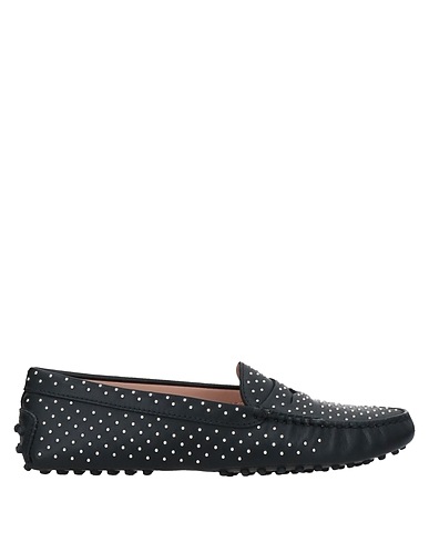 TOD'S Loafers Black Calfskin