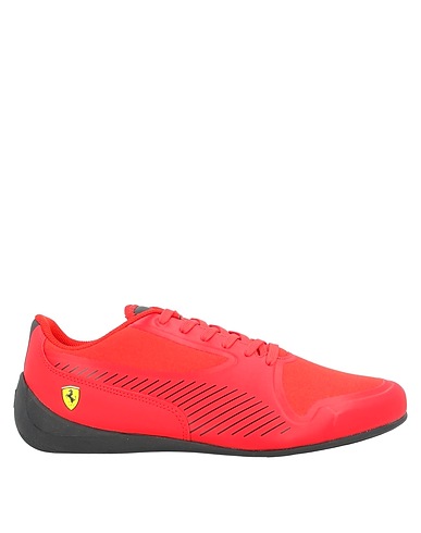 PUMA x FERRARI Sneakers Red Textile fibers
