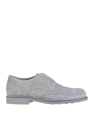 TOD'S レースアップシューズ グレー 革