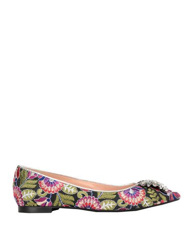Pollini Ballet Flats In Black