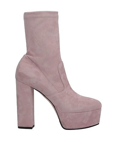 LE SILLA Ankle boot Light pink Leather