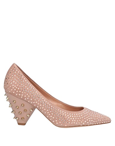 TWINSET Décolleté Rosa antico 100% Pelle