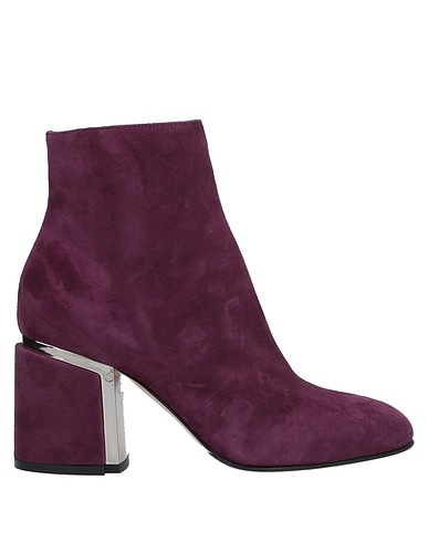 LE SILLA Ankle boot Mauve Leather