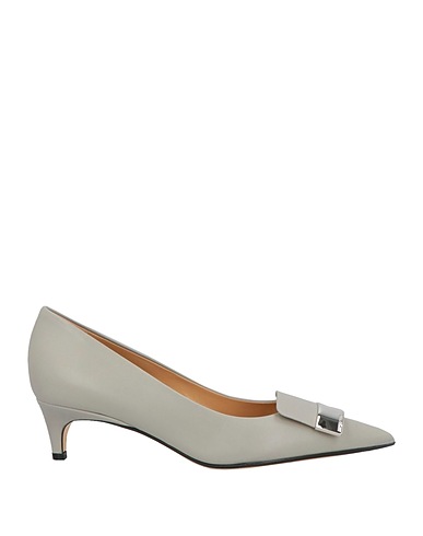 SERGIO ROSSI Pump Grey Leather