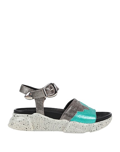 TEXAS ROBOT Sandals Lead Soft Leather