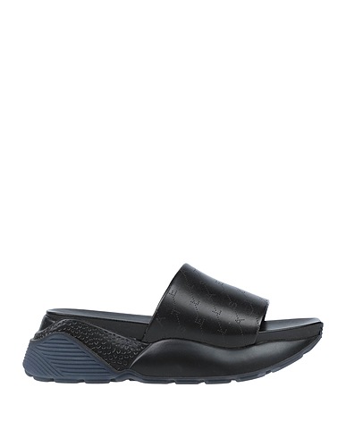 STELLA McCARTNEY Sandalen Schwarz Gummi