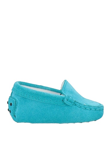 TOD'S Formal shoes JUNIOR Turquoise Leather