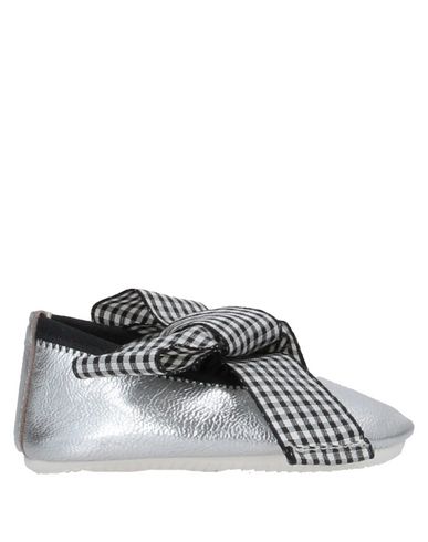 newborn silver shoes