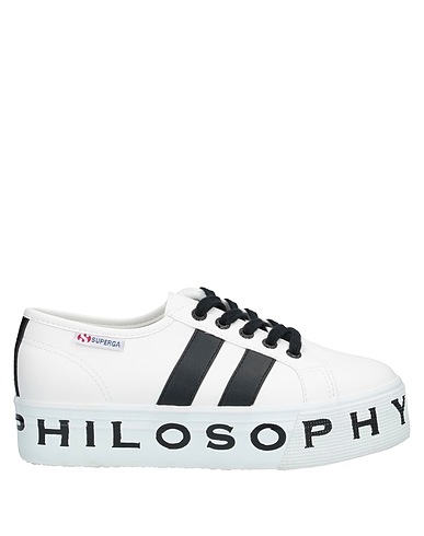 SUPERGA x PHILOSOPHY di LORENZO SERAFINI Sneakers Bianco Pelle