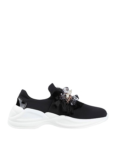 TOSCA BLU Sneakers Nero Fibre tessili, Pelle