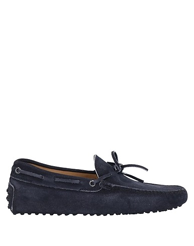 TOD'S Loafers Midnight blue Soft Leather