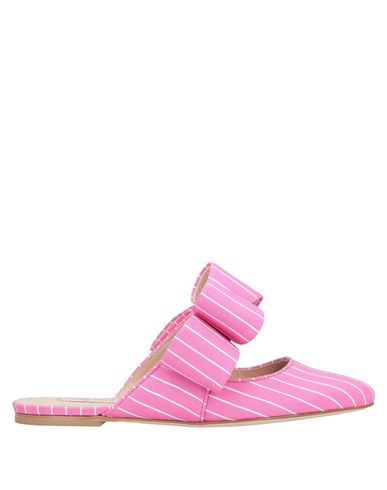 Polly Plume Mules In Pink