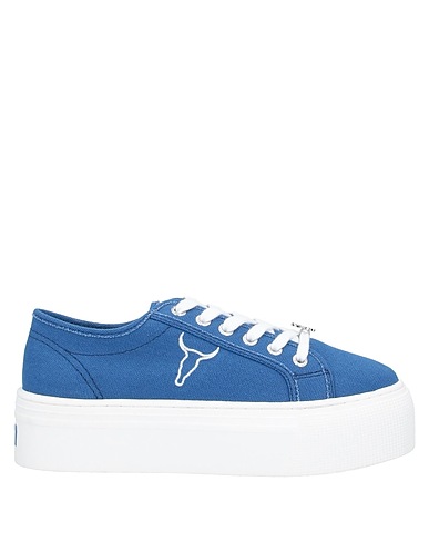 WINDSOR SMITH Sneakers Blu Fibre tessili