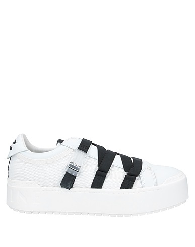 RUCOLINE Sneakers Weiß Leder, Gewebefasern