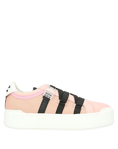 RUCOLINE Sneakers Pink Soft Leather, Textile fibers