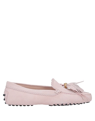 TOD'S Mocassins Rose clair Cuir