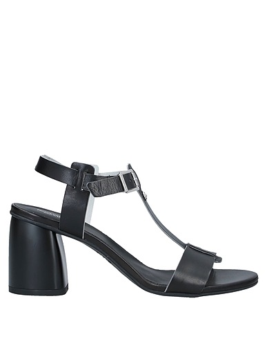 NERO GIARDINI Sandals Black Soft Leather
