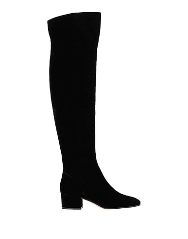 GIANVITO ROSSI Stivali Nero Fibre tessili