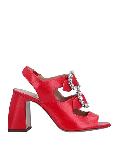 L' AUTRE CHOSE Sandals Red Leather