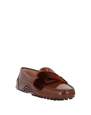 Shop Alessandro Dell'acqua X Tod's Tod's Woman Loafers Brown Size 7.5 Textile Fibers, Soft Leather