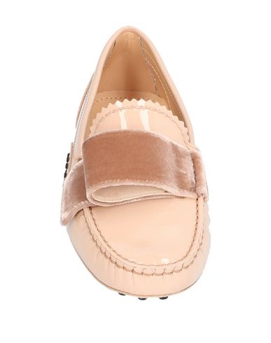 Shop Alessandro Dell'acqua X Tod's Tod's Woman Loafers Light Pink Size 6 Textile Fibers, Soft Leather