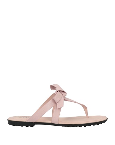 TOD'S Dianetten Hellrosa Leder