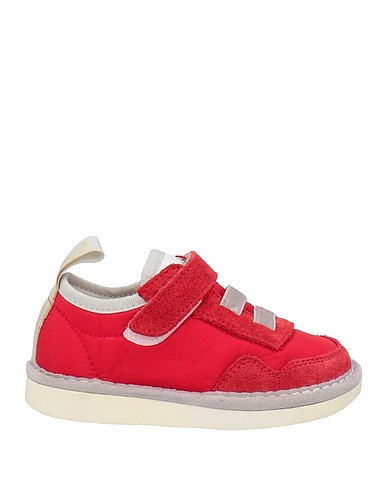 PANCHIC Sneakers Rosso Fibre tessili, Pelle