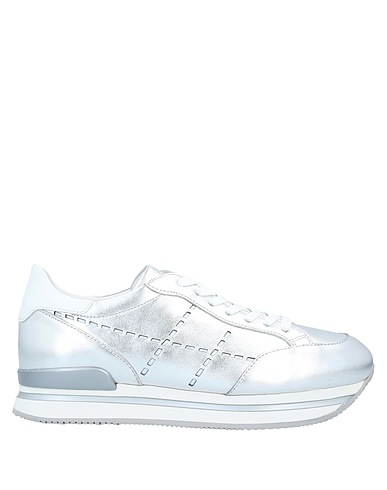 HOGAN Sneakers Silver Leather
