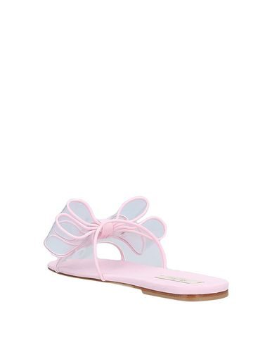 Shop Polly Plume Woman Sandals Pink Size 8 Pvc - Polyvinyl Chloride, Rubber