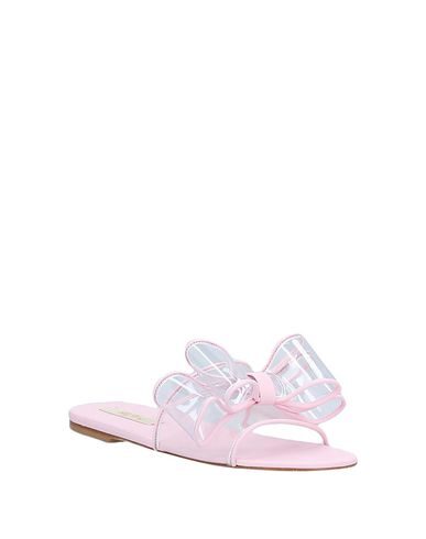 Shop Polly Plume Woman Sandals Pink Size 8 Pvc - Polyvinyl Chloride, Rubber