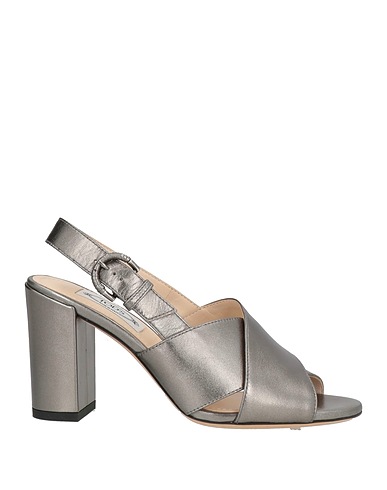 TOD'S Sandals Silver Leather