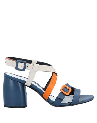 GRELIS Sandals Midnight blue Soft Leather