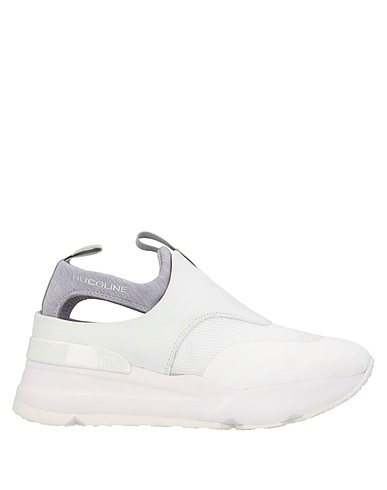 RUCOLINE Sneakers White Synthetic fibers, Rubber