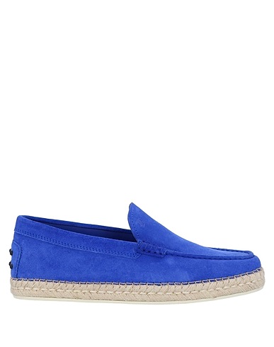 TOD'S Espadrilles Bright blue Leather